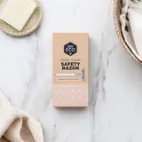 Rose Gold Safety Razor + 10 replacement blades